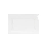 11.5 In. Clear Rectangular Plates | 40 Count